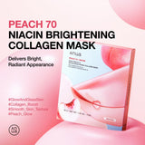 Balinoša hidrogela maska ar persiku Anua Peach 70 Niacin Brightening Collagen Mask