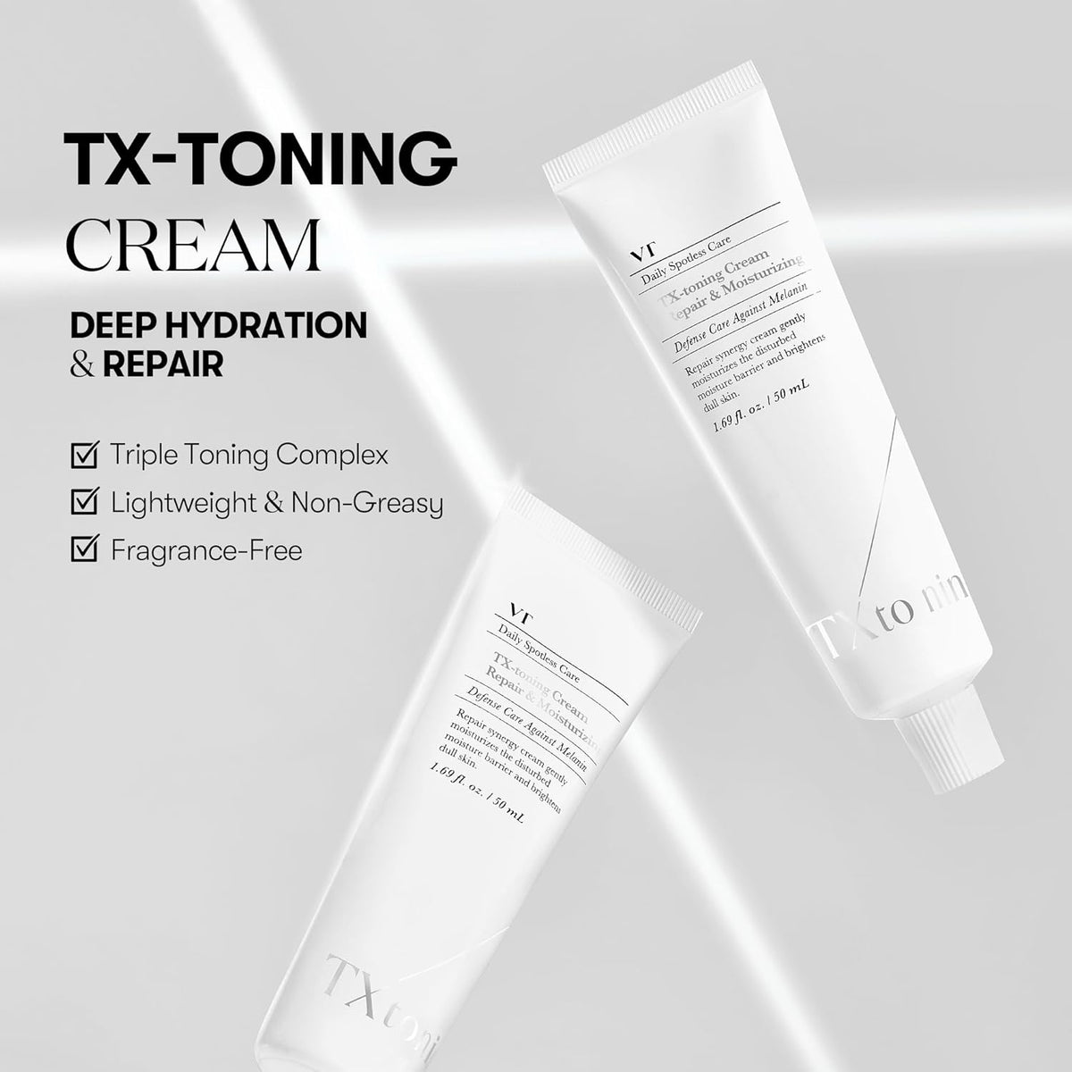 Balinošs krēms ar traneksāmskābi VT Cosmetics TX-Toning Cream