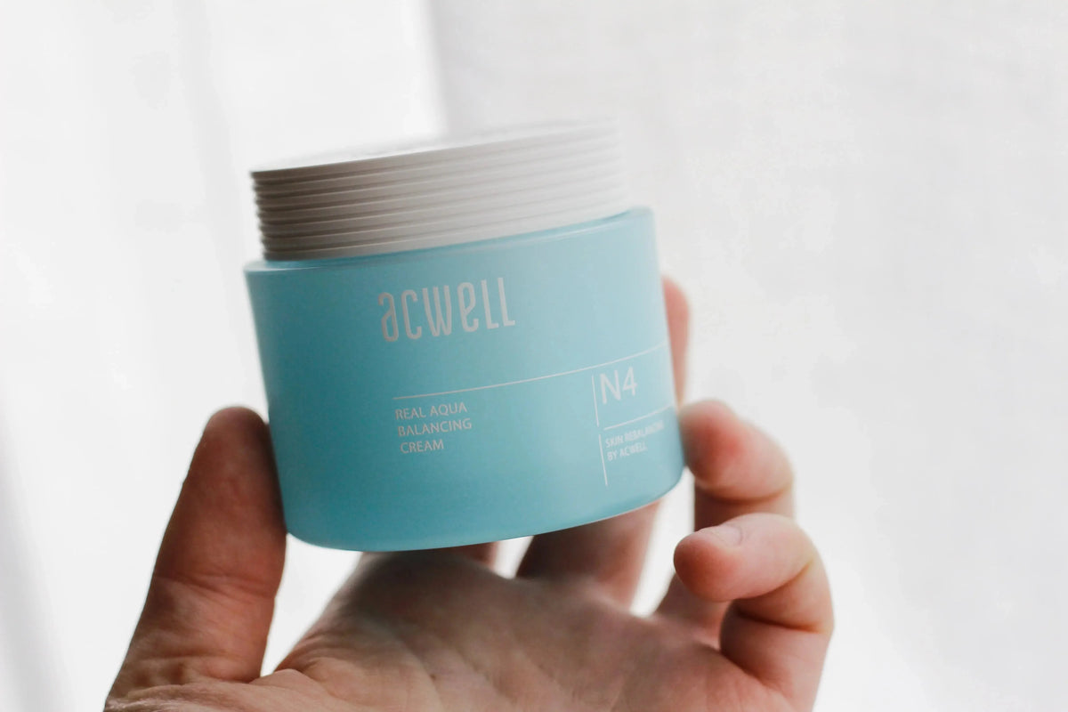 Mitrinošs krēms jutīgai ādai ACWELL Real Aqua Balancing Cream