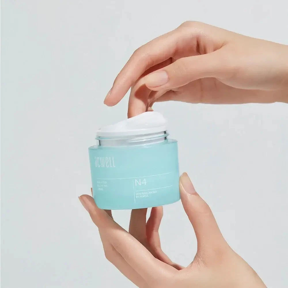 Mitrinošs krēms jutīgai ādai ACWELL Real Aqua Balancing Cream