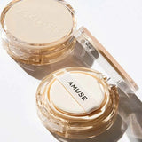 Kušons ādas mitrināšanai AMUSE Dew Jelly Vegan Cushion SPF 38 PA+++