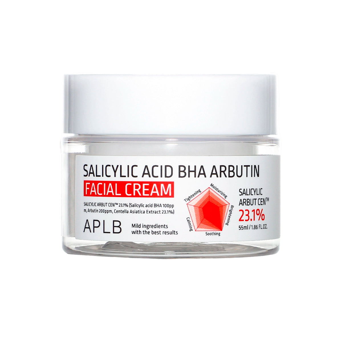 APLB Salicylic Acid BHA Arbutin Facial Cream