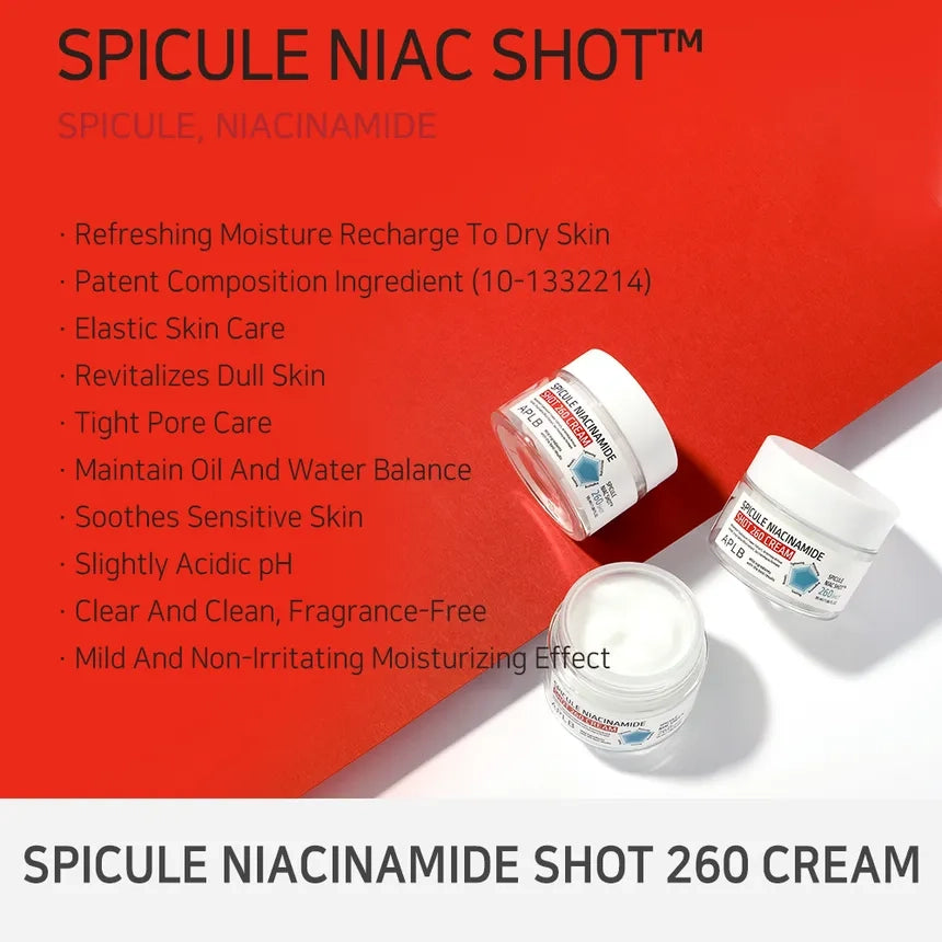APLB Spicule Niacinamide Shot 260 Cream