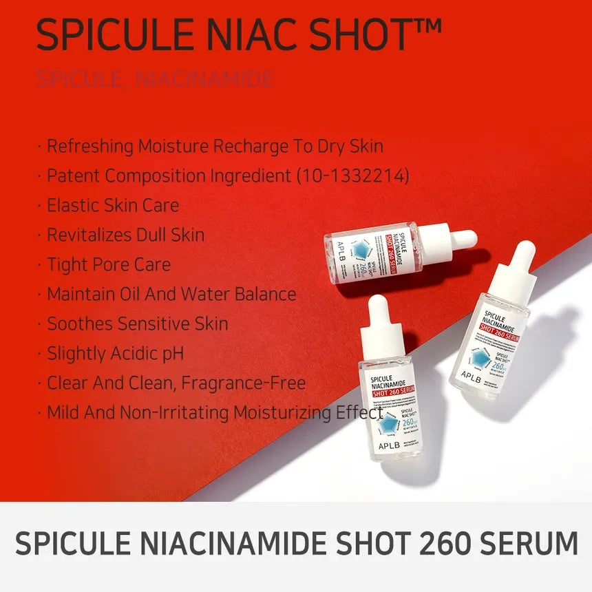 APLB Spicule Niacinamide Shot 260 Serum