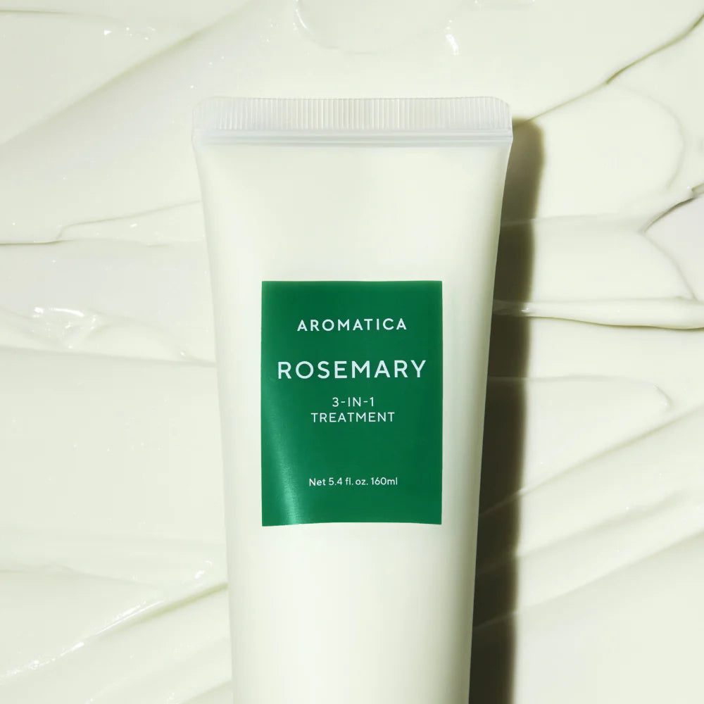 Maska matiem ar rozmarīnu Aromatica Rosemary Scalp 3-In-1 Treatment