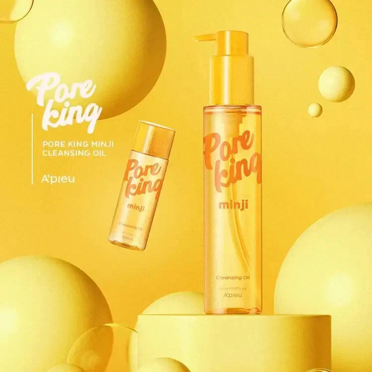 Maiga hidrofīlā eļļa poru attīrīšanai A'Pieu Pore King Minji Cleansing Oil
