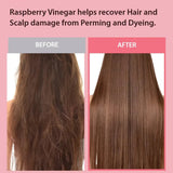 Izsmidzināmais līdzeklis spīduma piešķiršanai matiem ar etiķi A'pieu Raspberry Vinegar Hair Mist