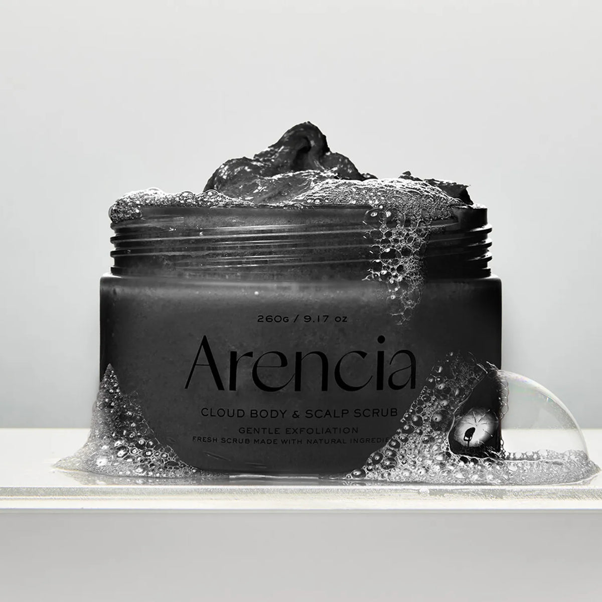 Arencia Fresh Cloud Body & Scalp Scrub Black Tea & Yuzu