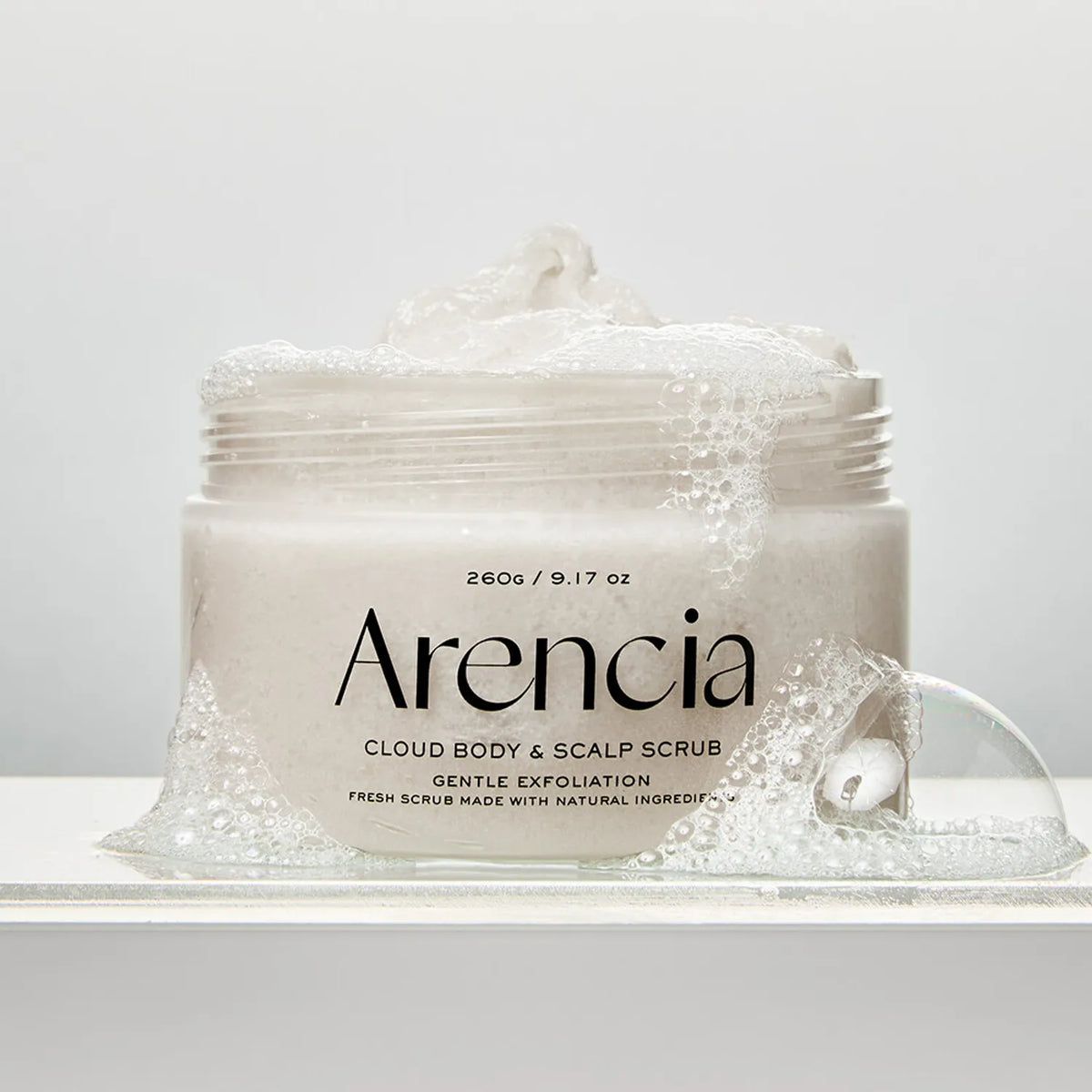 Arencia Fresh Cloud Body & Scalp Scrub White Tea & Neroli