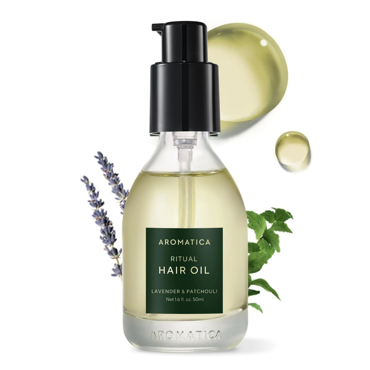 Eļļa matiem ar lavandu un pačūliju Aromatica Ritual Hair Oil lavender & Patchouli