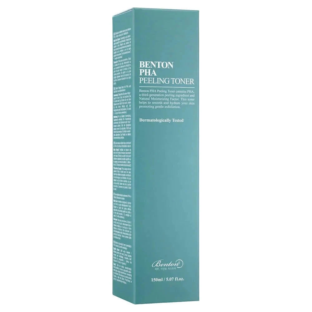 Efektīvs toniks ar pīlinga efektu Benton PHA Peeling Toner