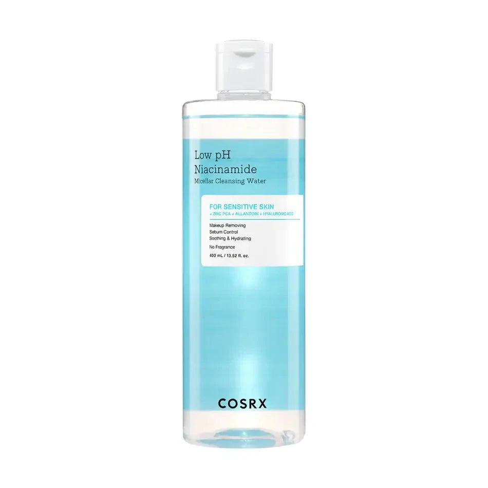 Micelārais ūdens ar niacinamīdu COSRX Low pH Niacinamide Micellar Cleansing Water
