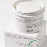 Nomierinoši spilventiņi jutīgai ādai COSRX One Step Green Hero Calming Pad