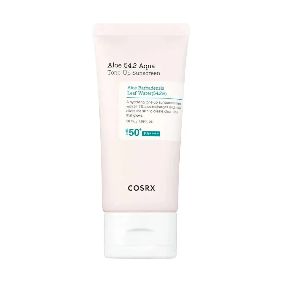 Aizsargkrēms sejai ar alveju COSRX Aloe 54.2 Aqua Tone-Up Sunscreen
