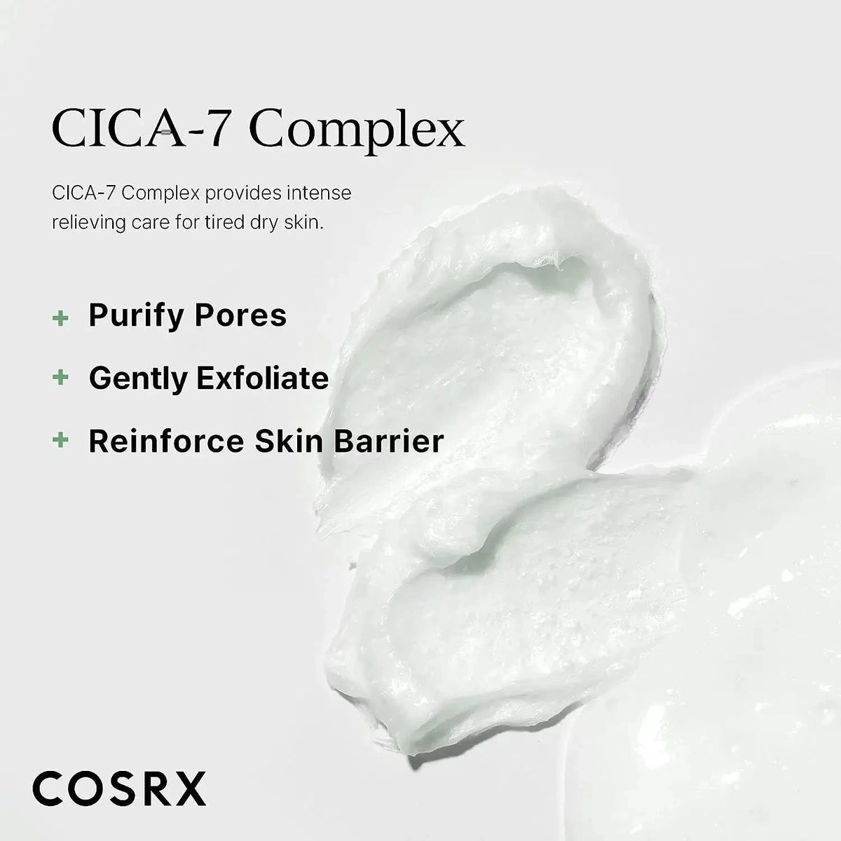 Attīrošas krēmveida putas priekš mazgāšana Cosrx Pure Fit Cica Creamy Foam Cleanser