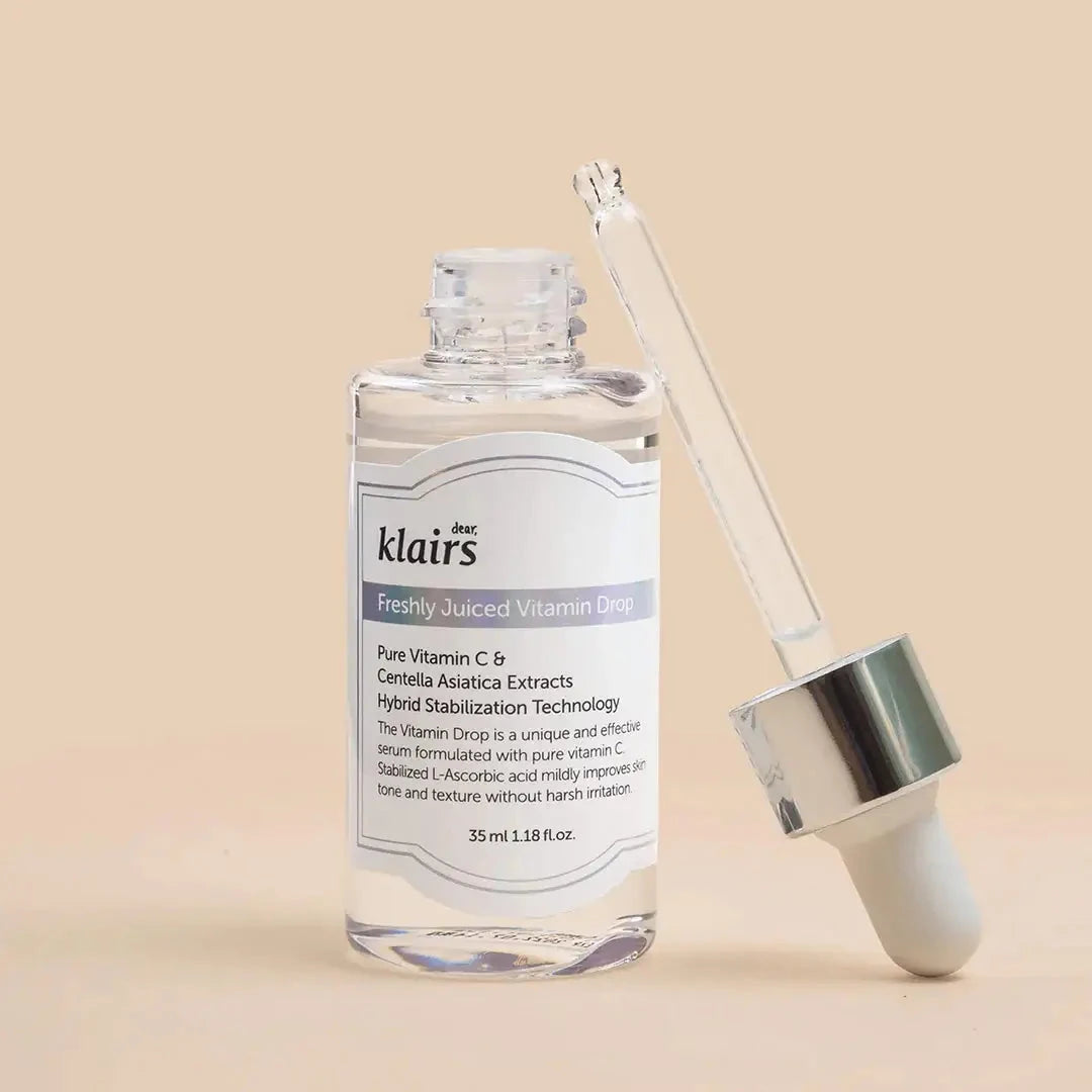 Serums ar С vitamīnu mirdzuma piešķiršanai ādai Dear Klairs Freshly Juiced Vitamin Drop