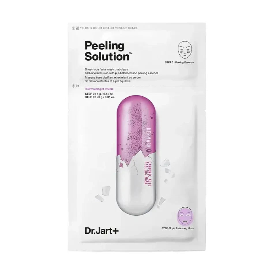 Divpakāpju auduma maska - pīlings Dr.Jart+ Dermask Ultra Jet Peeling Solution
