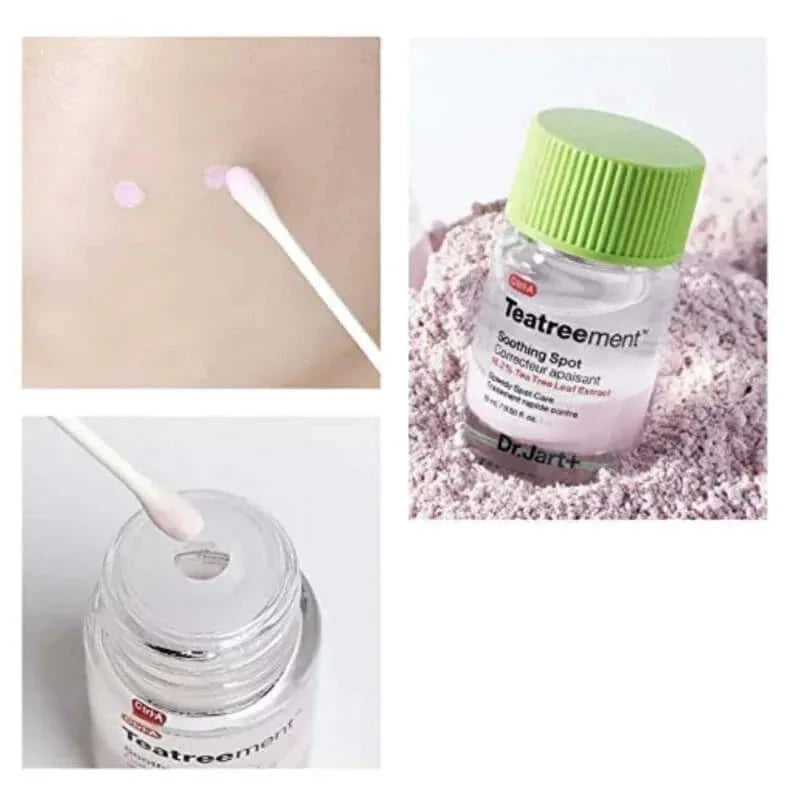 Efektīvs līdzeklis ādas problēmzonu korekcijai Dr.Jart+ Teatreement Soothing Spot Corrector