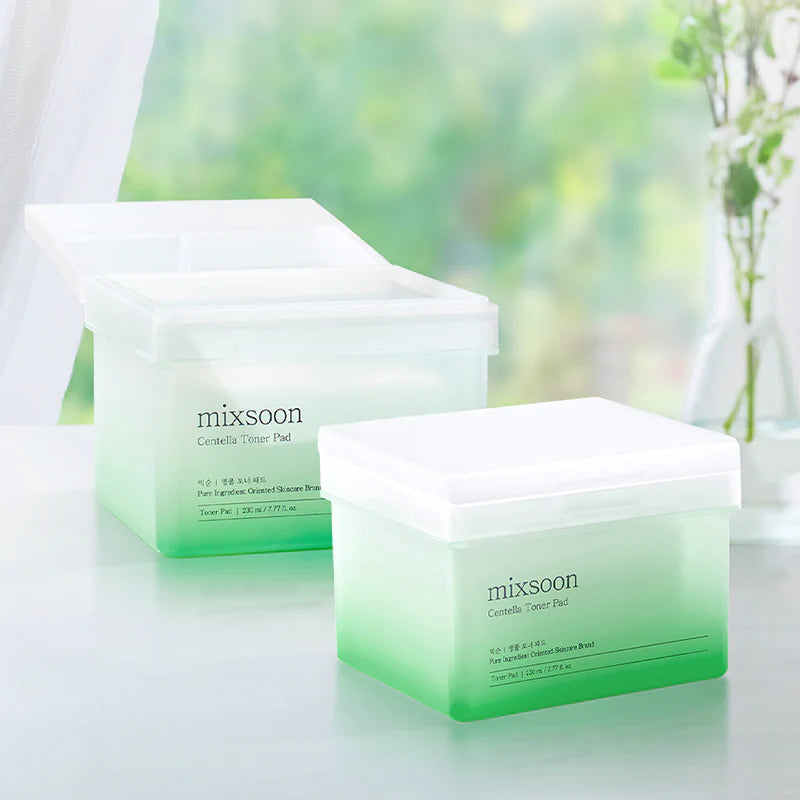 Toniks-spilventiņi ar Āzijas centellas ekstraktu Mixsoon Centella Asiatica Toner Pad