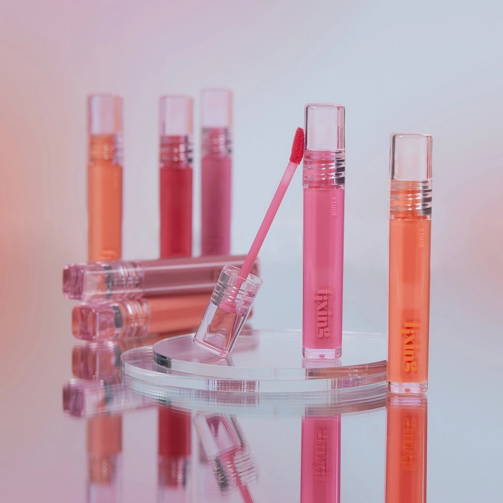 Noturīga lūpu tinte ar glancētu spīdumu Etude House Glow Fixing Tint