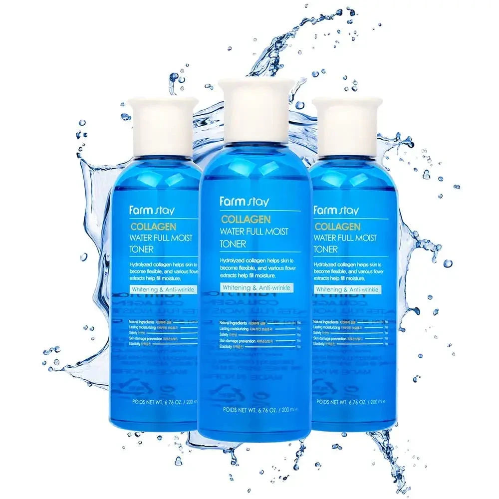 Toniks ar kolagēnu FarmStay Collagen Water Full Moist Toner