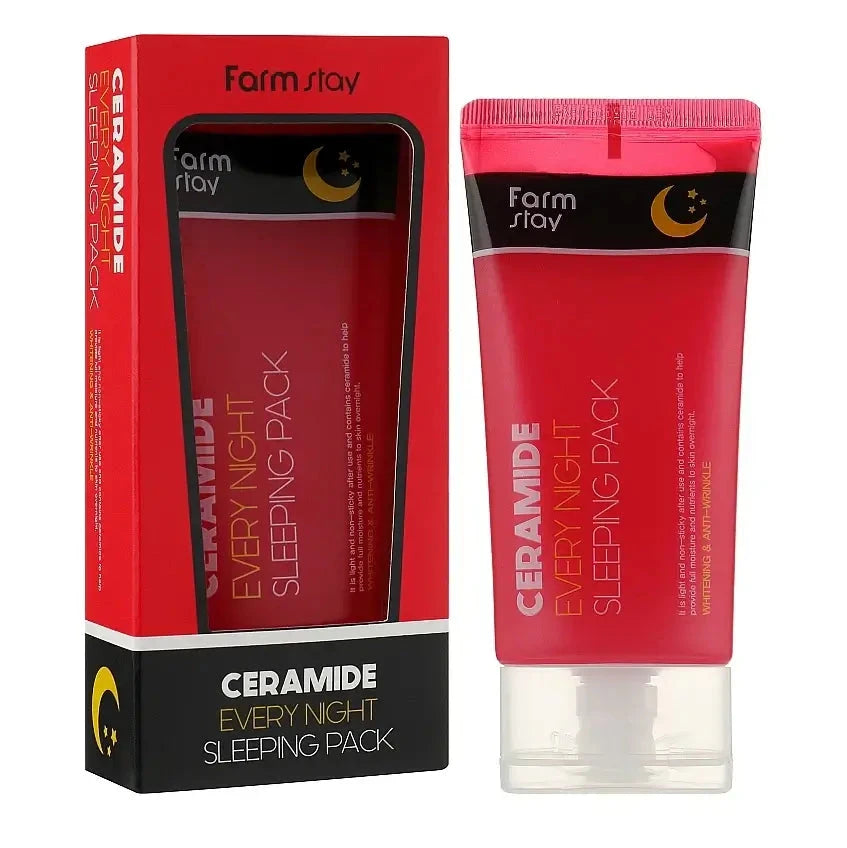 Nakts maska sejai FarmStay Ceramide Every Night Sleeping Pack