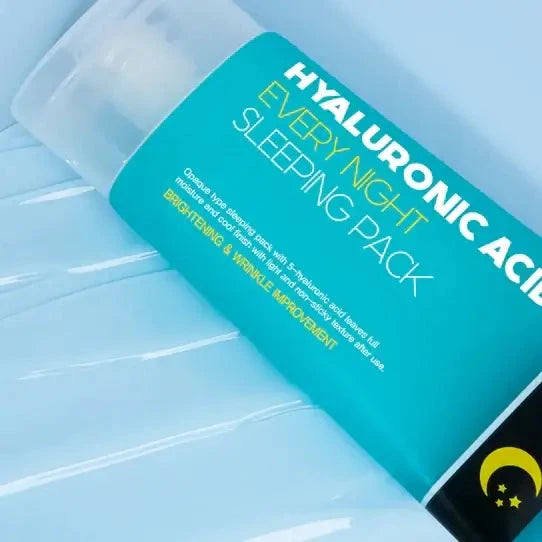 Mitrinoša nakts maska ar hialuronskābi FarmStay Hyaluronic Acid Every Night Sleeping Pack