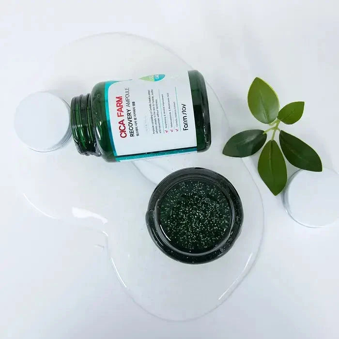 Atjaunojošs ampulas serums ar Āzijas centellu Farmstay Cica Farm Recovery Ampoule