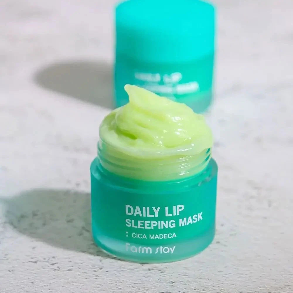 Nakts maska lūpam Farmstay Daily Lip Sleeping Mask Cica Madeca