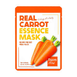 Audumu maska sejas ādai Farmstay Real Essence Mask