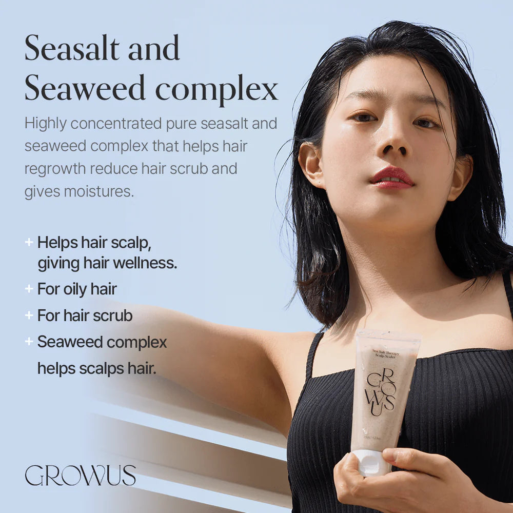 Growus Sea Salt Therapy Scalp Scaler