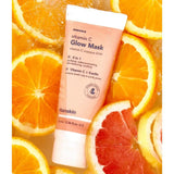 Mirdzoša maska ar C vitamīnu HANSKIN Vitamin C Glow Mask