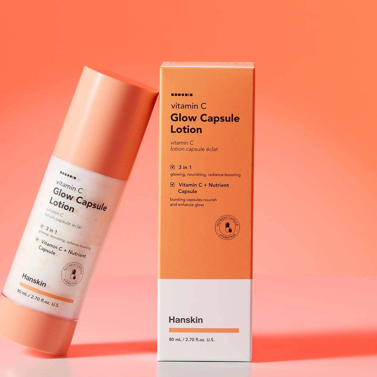 Hanskin Vitamin C Glow Capsule Lotion