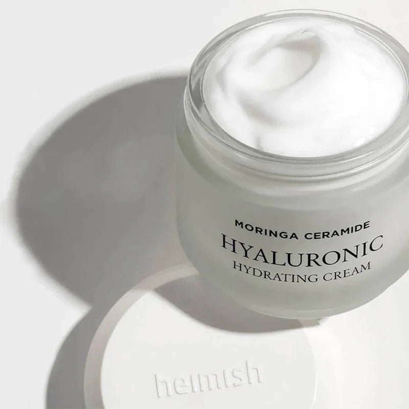Maigi mitrinošs krēms ar moringu un keramīdiem Heimish Moringa Ceramide Hyaluronic Hydrating Cream