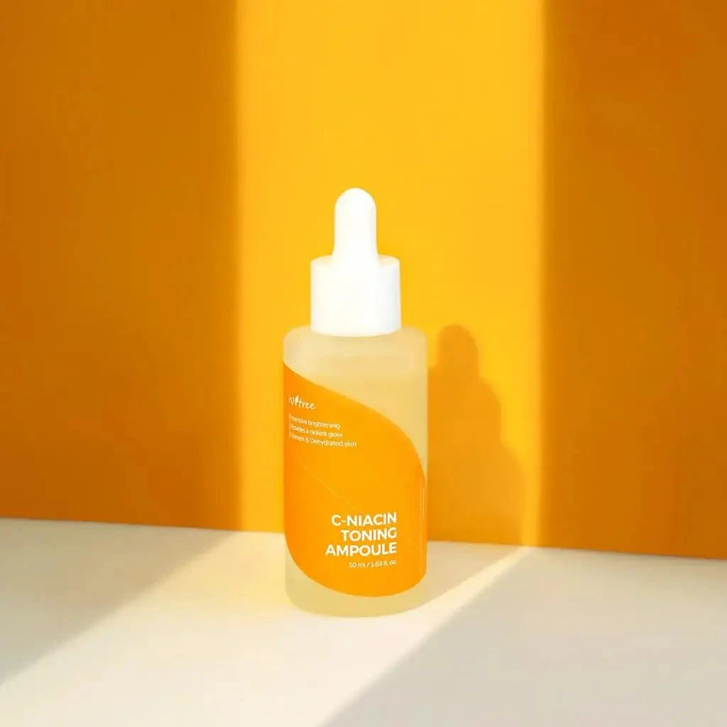 Balinoša ampula ar C vitamīnu un niacinamīdu IsNtree C-Niacin Toning Ampoule