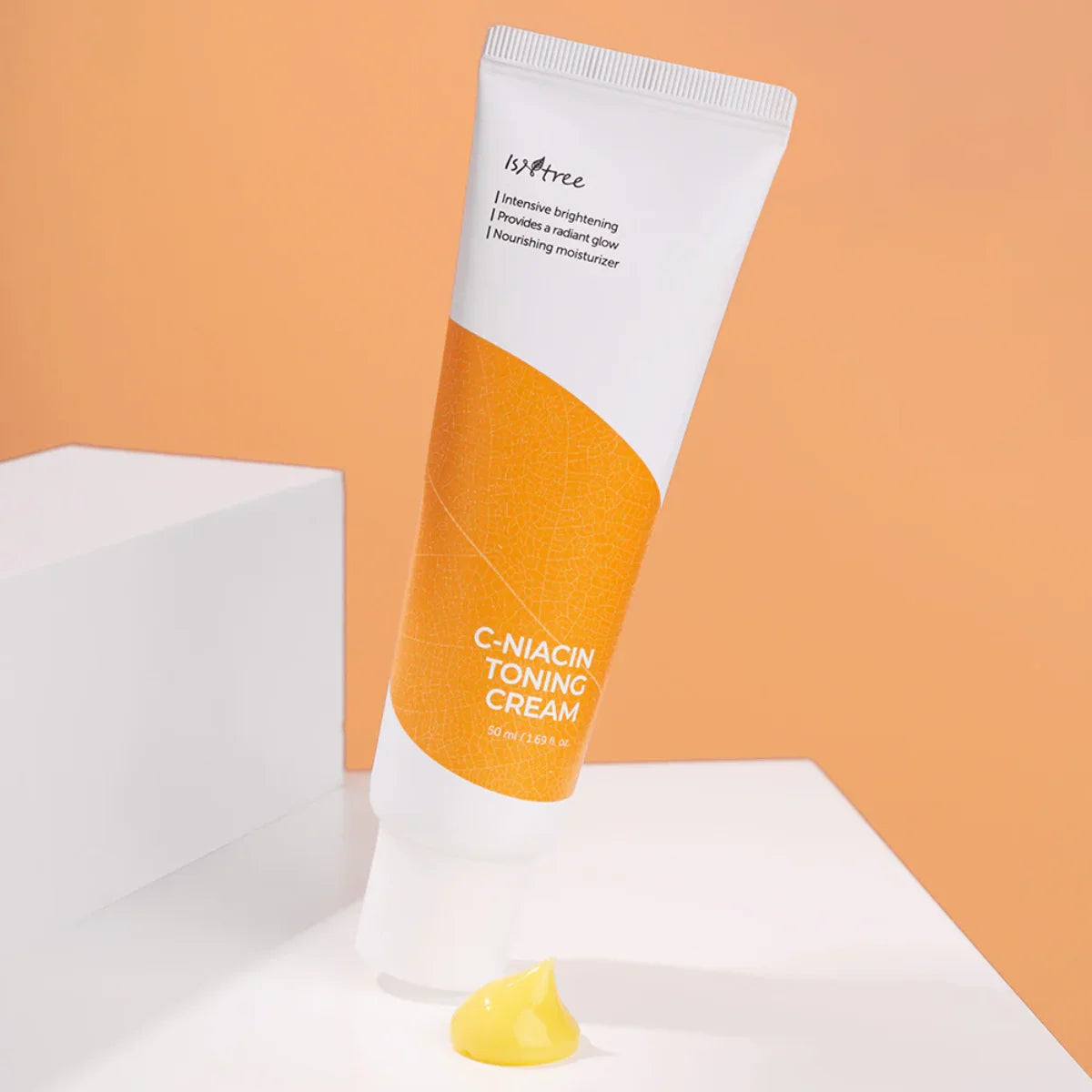Balinošs krēms ar C vitamīnu un niacinamīdu IsNtree C-Niacin Toning Cream
