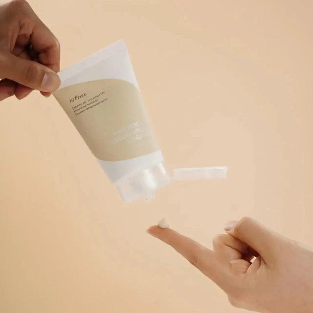 Barojošs krēms sejai ar jamsa ekstraktu Isntree Yam Root Vegan Milk Cream