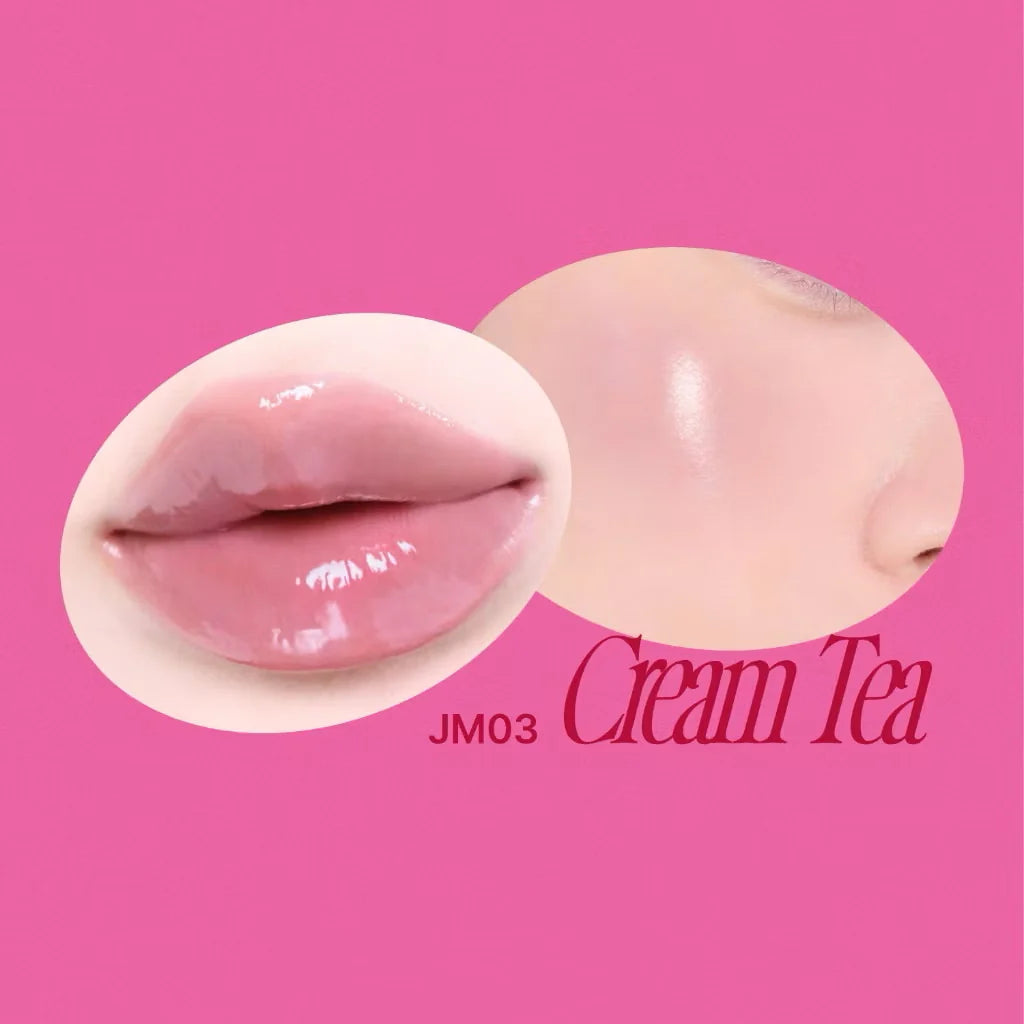 Glancēts balzams-pudiņš lūpām un vaigiem FWEE Lip&Cheek Glowy Jelly Pot