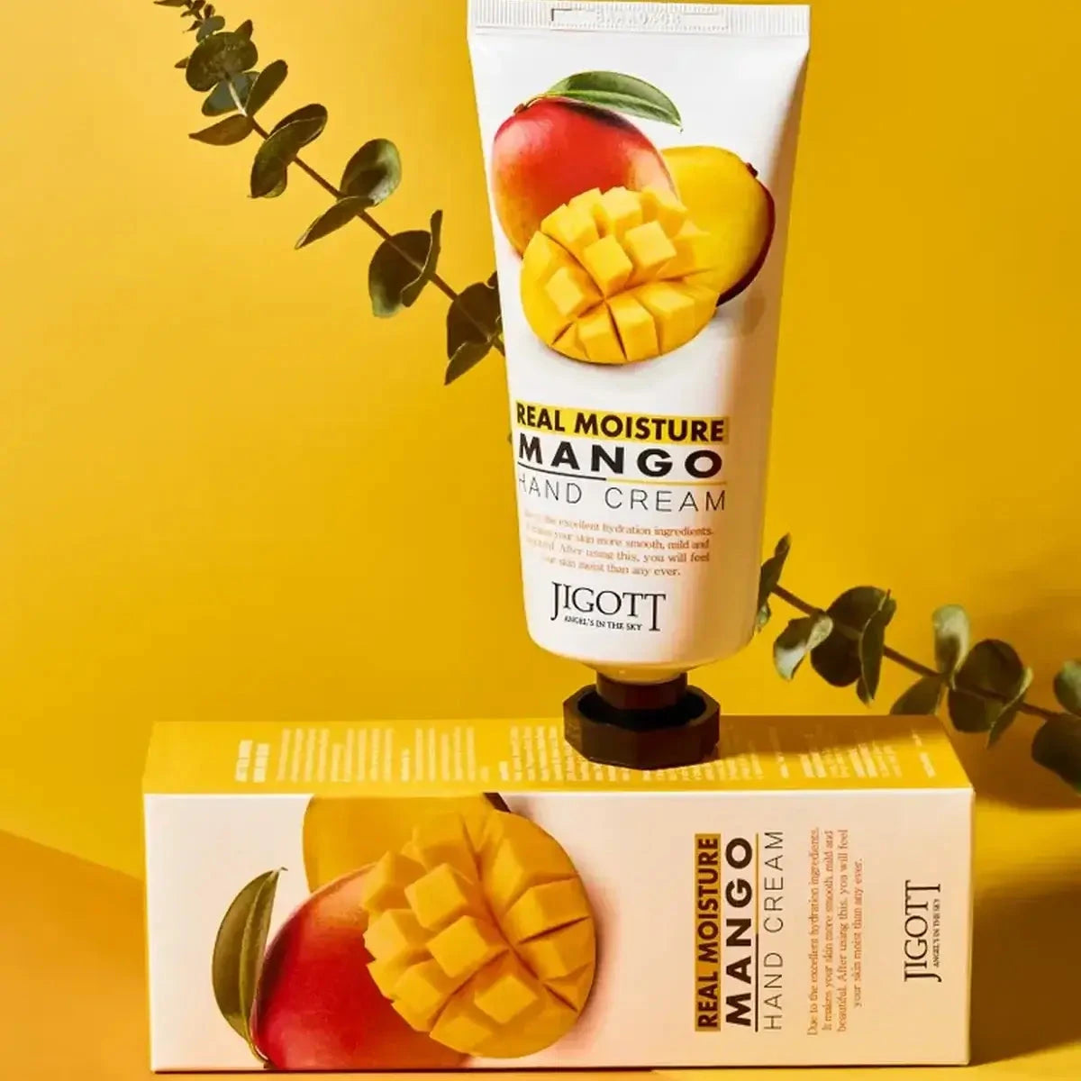 Mitrinošs roku krēms Jigott Real Moisture Mango Hand Cream