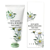 Krēms rokām ar Ēdelveisa ekstraktu Jigott Secret Garden Edelweiss Hand Cream