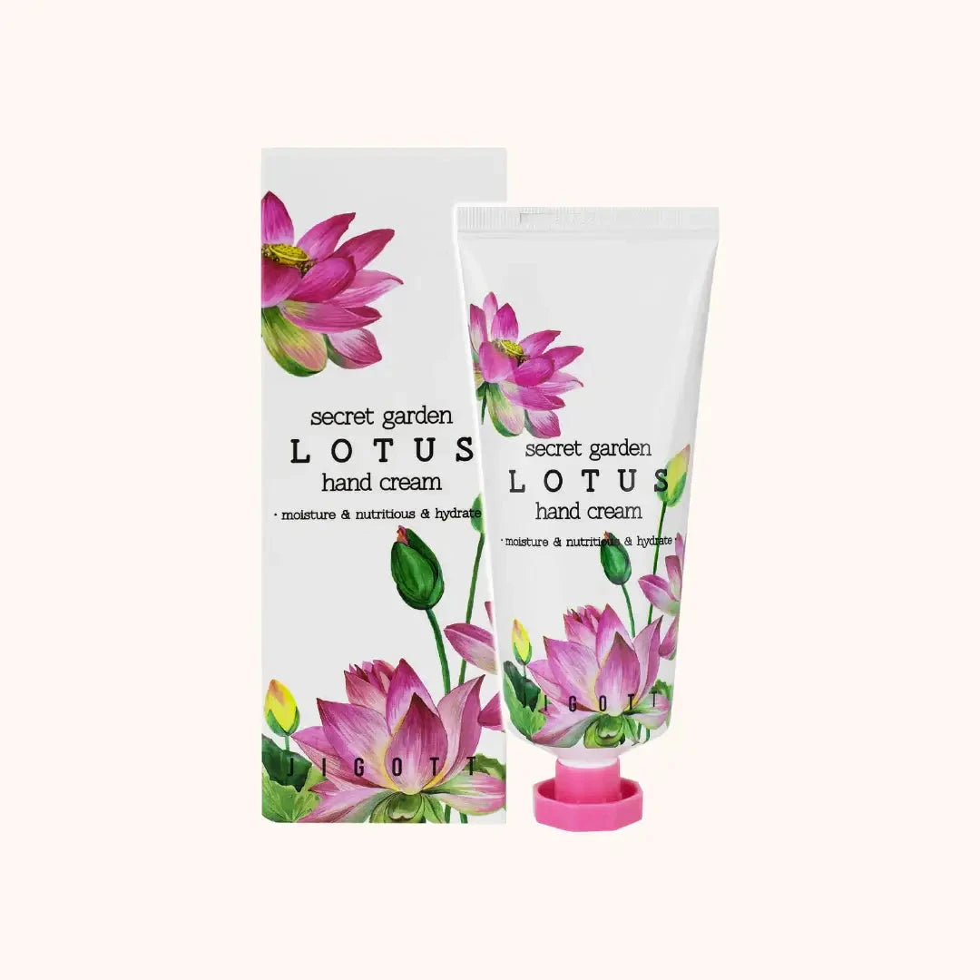 Mitrinošs roku krēms Jigott Secret Garden Lotus Hand Cream