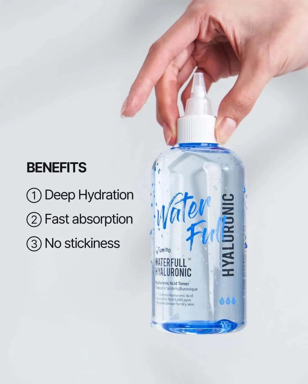 Mitrinošs serums ar hialuronskābi Jumiso Waterfull Hyaluronic Acid Serum