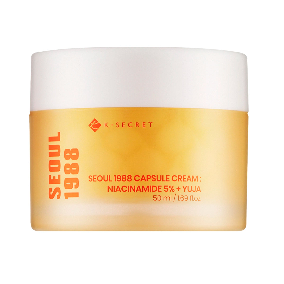 K-SECRET Seoul 1988 Capsule Cream: Niacinamide 5% + Yuja