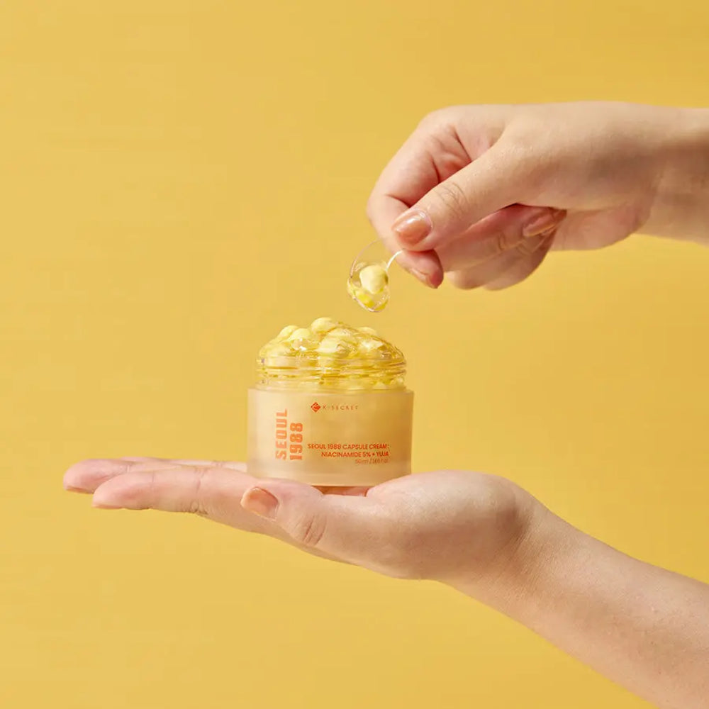K-SECRET Seoul 1988 Capsule Cream: Niacinamide 5% + Yuja