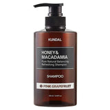 Bezsulfātu šampūns matiem KUNDAL Honey&Macadamia Pink Grapefruit