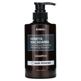 Matu šampūns KUNDAL Honey & Macadamia Shampoo Baby Powder