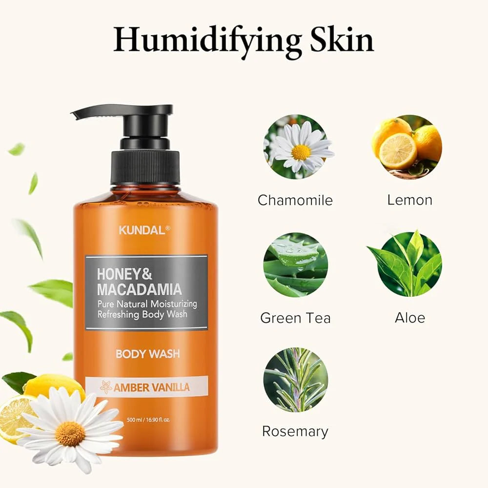 Kundal Honey & Macadamia Pure Body Wash
