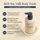 Kundal Rich Soymilk Body Wash Mellow Vanilla