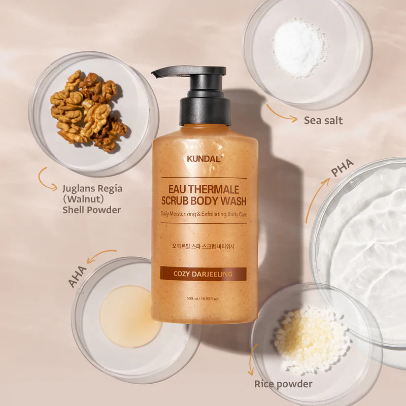 Kundal Eau Thermale Spa Scrub Body Wash