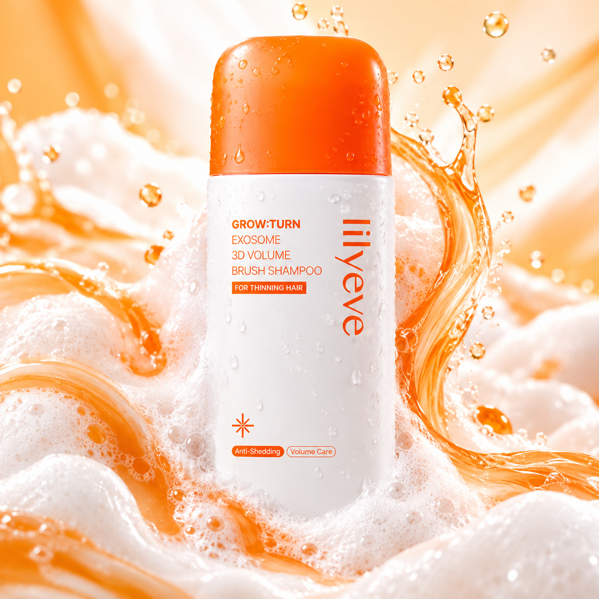 Lilyeve Grow: Turn Exosome 3D Volume Brush Shampoo
